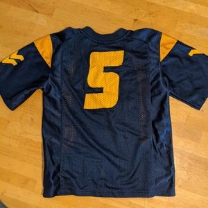 Boys Size 7 #5 West Virginia Jersey